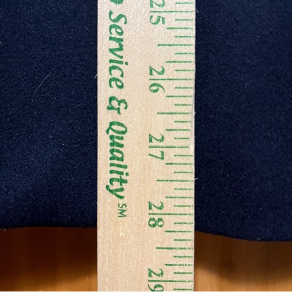 Tulle Anthropologie Wool Blend Pea Coat Size Medium - Picture 12 of 12